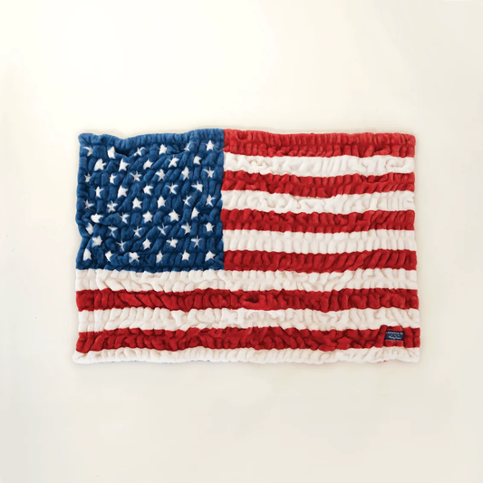 Patriotic Flag Blanket