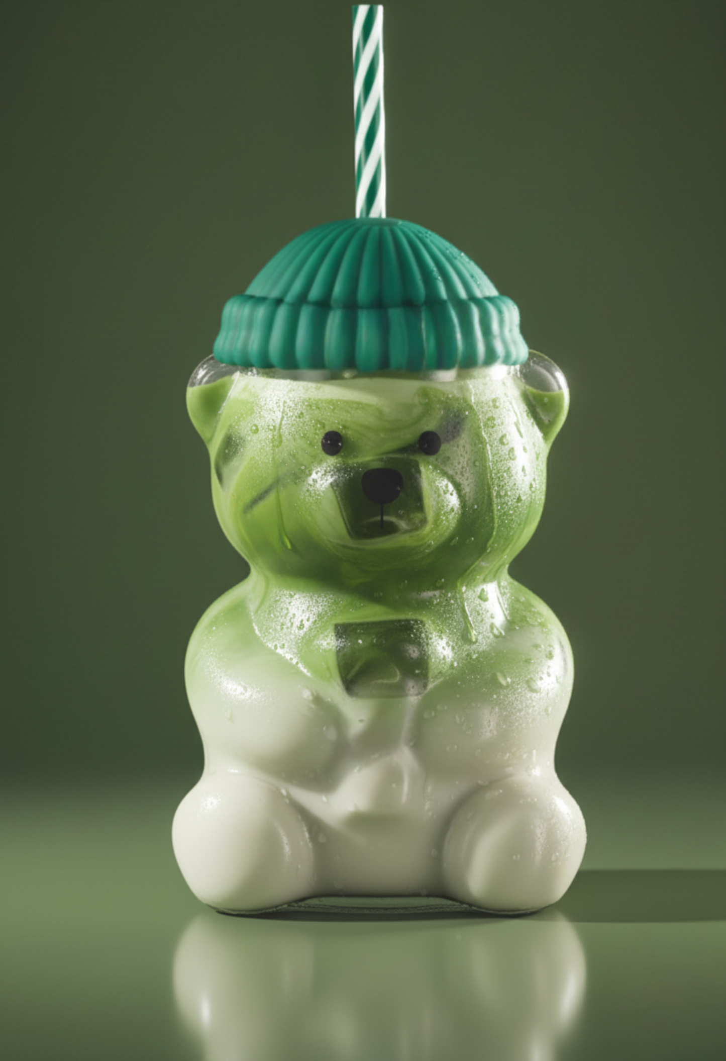 Teddy Bear Glass Cup