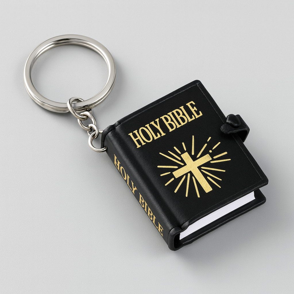 Holy Bible Keychain