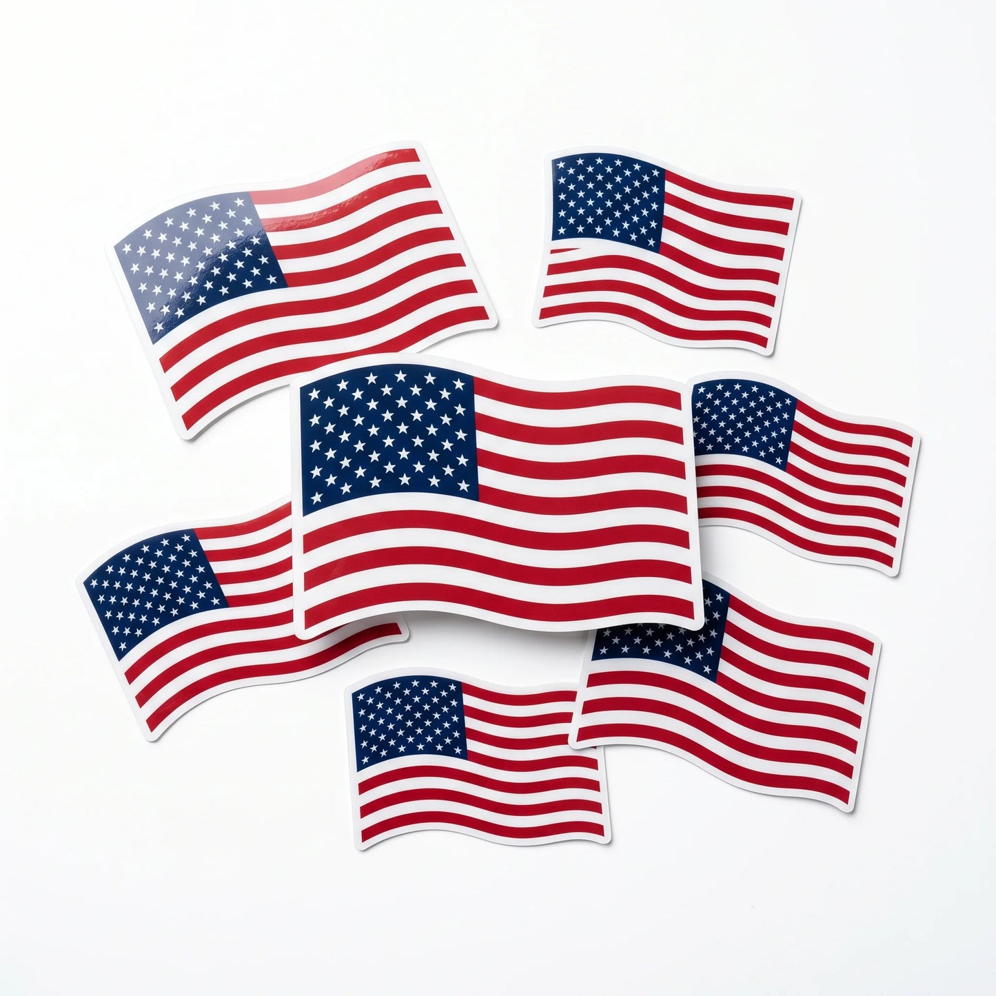 Patriotic Flag Decal